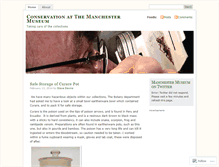 Tablet Screenshot of conservationmanchester.wordpress.com