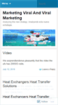 Mobile Screenshot of marketing7viral.wordpress.com