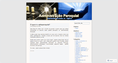 Desktop Screenshot of admparoquial.wordpress.com