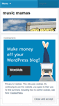 Mobile Screenshot of musicmamas.wordpress.com
