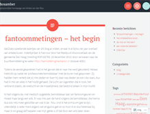 Tablet Screenshot of bosamber.wordpress.com