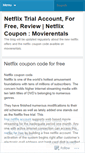 Mobile Screenshot of netflixcouponcode.wordpress.com