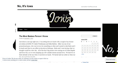 Desktop Screenshot of itsiowa.wordpress.com