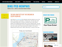 Tablet Screenshot of bikepedmemphis.wordpress.com