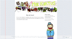 Desktop Screenshot of mademoisellekaktus.wordpress.com