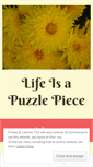 Mobile Screenshot of lifeisapuzzlepiece.wordpress.com