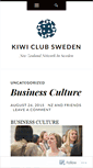 Mobile Screenshot of kiwiclubsweden.wordpress.com