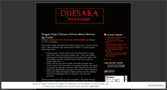 Desktop Screenshot of djiesaka.wordpress.com