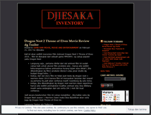 Tablet Screenshot of djiesaka.wordpress.com