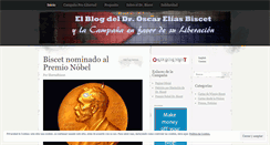 Desktop Screenshot of libertadbiscet.wordpress.com