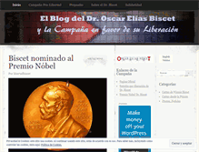 Tablet Screenshot of libertadbiscet.wordpress.com