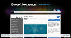 Desktop Screenshot of endalia.wordpress.com