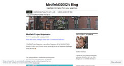 Desktop Screenshot of medfield02052.wordpress.com