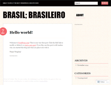 Tablet Screenshot of maravilhasdobr.wordpress.com