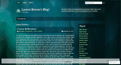 Desktop Screenshot of laurenbroom.wordpress.com