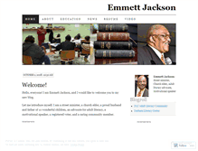 Tablet Screenshot of emmettjackson.wordpress.com