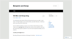 Desktop Screenshot of benandsonja.wordpress.com