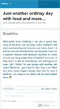 Mobile Screenshot of food4goodness.wordpress.com