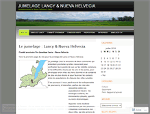 Tablet Screenshot of jumelage.wordpress.com