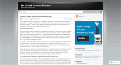 Desktop Screenshot of buygrowthhormonenow.wordpress.com