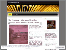 Tablet Screenshot of joshhamrick.wordpress.com