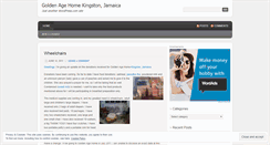 Desktop Screenshot of goldenagehomekingstonjamaica.wordpress.com