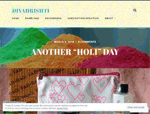 Tablet Screenshot of divadrishti.wordpress.com