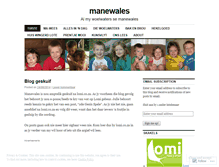 Tablet Screenshot of manewales.wordpress.com