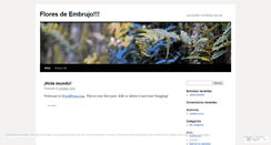 Desktop Screenshot of floresdeembrujo.wordpress.com