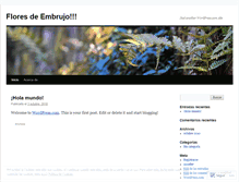 Tablet Screenshot of floresdeembrujo.wordpress.com