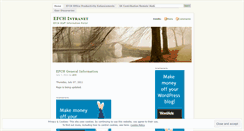 Desktop Screenshot of efch.wordpress.com