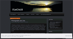 Desktop Screenshot of filmosaur.wordpress.com