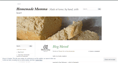 Desktop Screenshot of homemademumma.wordpress.com