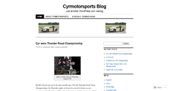 Desktop Screenshot of cyrmotorsports.wordpress.com