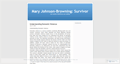 Desktop Screenshot of marybrowning7.wordpress.com