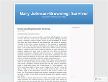 Tablet Screenshot of marybrowning7.wordpress.com