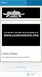 Mobile Screenshot of launchskate.wordpress.com