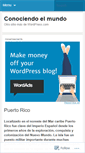 Mobile Screenshot of conociendoelmundovaleria.wordpress.com