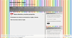 Desktop Screenshot of materlingua.wordpress.com