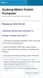 Mobile Screenshot of gudangmateri.wordpress.com