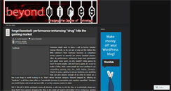 Desktop Screenshot of beyondwires.wordpress.com
