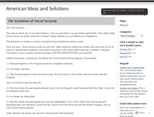 Tablet Screenshot of americanideasandsolutions.wordpress.com