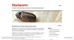 Desktop Screenshot of houtworm.wordpress.com