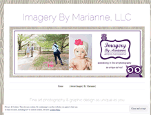 Tablet Screenshot of imagerybymarianne.wordpress.com