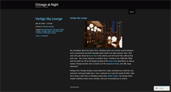 Desktop Screenshot of chicagoatnight.wordpress.com