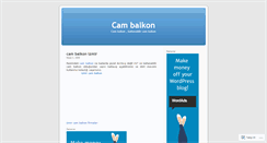 Desktop Screenshot of cambalkonum.wordpress.com