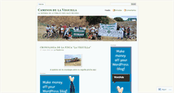 Desktop Screenshot of caminosdelaveguilla.wordpress.com