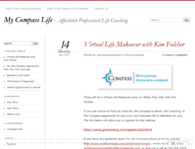 Tablet Screenshot of mycompasslife.wordpress.com