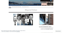Desktop Screenshot of littleseattleobservationist.wordpress.com