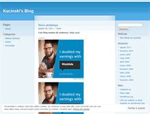 Tablet Screenshot of kucinski.wordpress.com